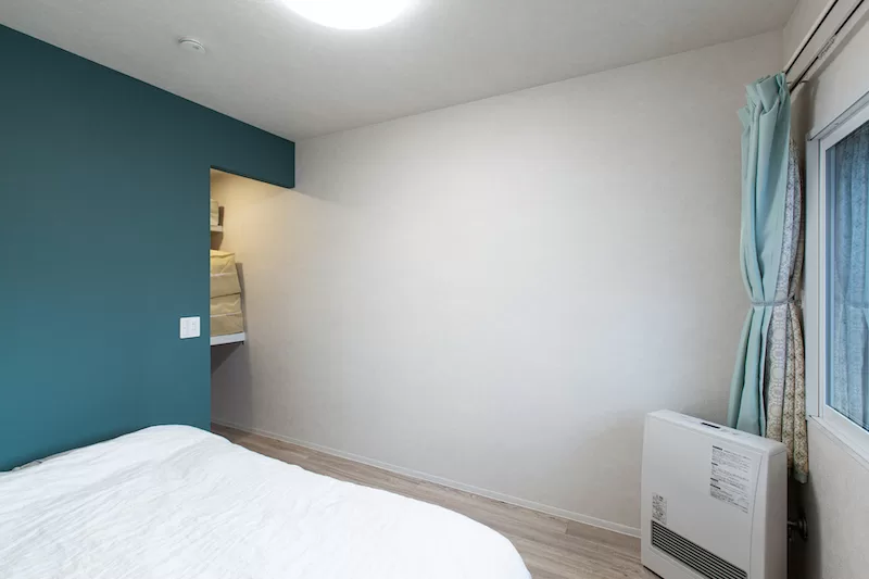 札幌市厚別区のマンションリフォーム・リノベーション施工の寝室事例。