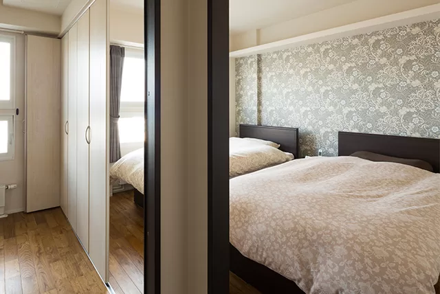 札幌のマンションリフォーム事例。寝室リフォーム。