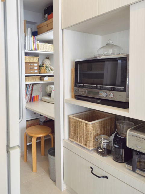 リフォームならではのアイデアで家事が楽になる暮らしやすくなるキッチンスペース