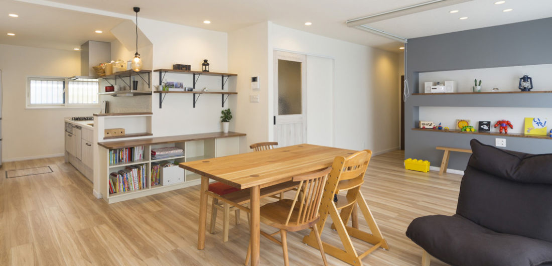 リフォームで実現するスタディスペースや家事が楽になるスペース